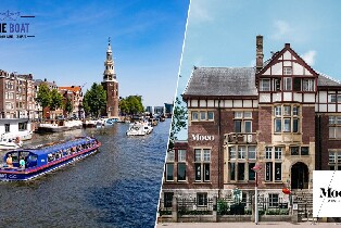 阿姆斯特丹 Moco 博物館門票 & 阿姆斯特丹運河遊船