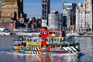 利物浦隨上隨下觀光巴士之旅和河上遊船