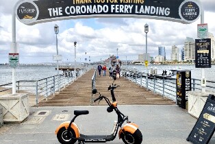 聖地牙哥市中心及老城區滑板車之旅