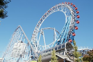 東京巨蛋城遊樂園5項設施體驗門票