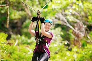 黃金海岸峽谷高空索道叢林飛躍體驗