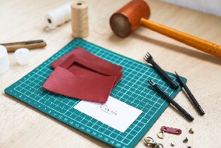 臺北Shekinah 手工皮革｜基本手縫皮革課程｜需線上預約