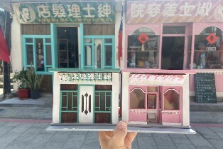 金門文青懷舊DIY：紳士淑女模型組裝彩繪存錢筒｜含宅配到府DIY包