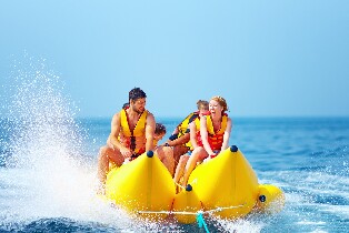 菲律賓長灘島香蕉船體驗