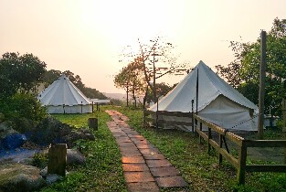 新北露營｜金山驛境｜一泊二食免裝備露營體驗