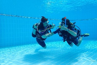 菲律賓長灘島 PADI 五星潛水中心水肺複習課程