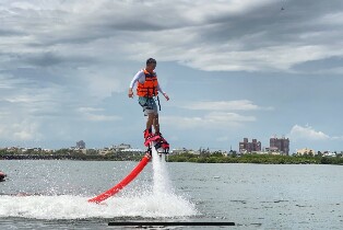 雲林｜三條崙海水浴場｜水上鋼鐵人基礎體驗圖片