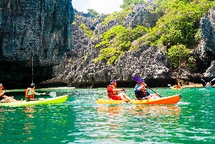 蘇美島＆周邊島嶼獨木舟＆浮潛體驗