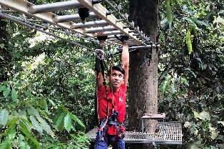 吉隆坡雙溪Congkak SKYTREX探險