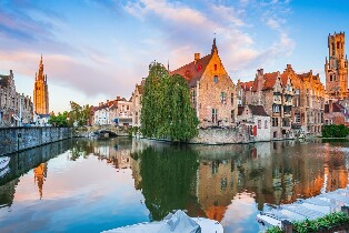 （免費eSIM）布魯日：城市亮點與歷史徒步導覽