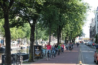 阿姆斯特丹中央區、西島和約旦區自行車之旅