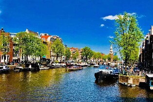 阿姆斯特丹徒步導覽+運河遊船