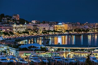 坎城夜間私人遊：日落後的迷人魅力