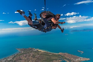 艾爾利海灘高空跳傘雙人海灘降落體驗