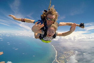 澳洲陽光海岸雙人跳傘體驗