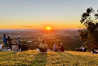 黃金海岸藍光蟲、日落與觀星之旅