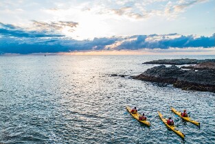 貝特曼斯灣半日海上獨木舟之旅