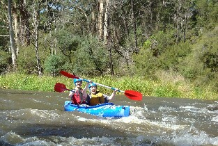 渥倫泰德亞拉河白水激流皮劃艇 & 繩索垂降體驗