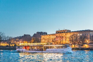 塞納河音樂開胃酒遊船與巴黎觀光之旅