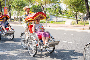 峴港人力車城市之旅