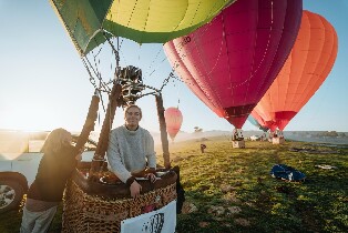 曼斯菲爾德熱氣球體驗（含攝影）