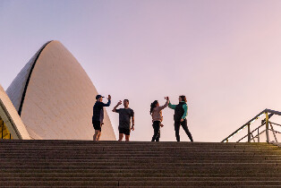 雪梨港跑步之旅