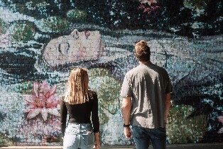 塗鴉與調色板街頭藝術之旅