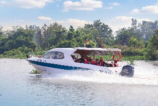 胡志明市古芝地道歷史文化快艇VIP尊爵之旅