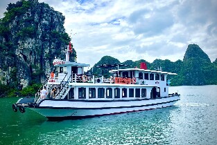 越南下龍灣蘭哈灣吉婆島正宗帆船一日遊