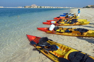 迪拜SUP站立式劃槳體驗