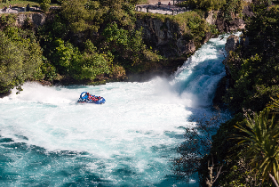新西蘭胡卡瀑布噴射快艇體驗