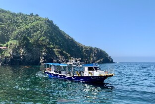 鬱陵島鶴浦海灘鶴浦潛水度假村快艇遊