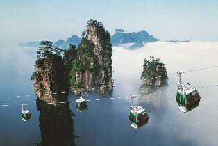 張家界黃石寨索道