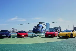 在巴塞隆納享受直升機和超跑駕駛體驗
