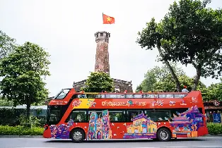 河內雙層觀光巴士票（City Sightseeing 提供）
