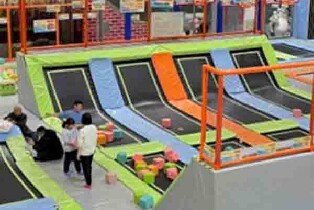 摩爾蹦床公園寶龍店1大1小親子全天票（20+項目一票暢玩）
