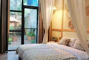 東江湖棲客尋夢客棧 花園大床/雙床房（任選1間1晚）