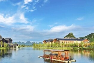 桂林融創施柏閣酒店園景陽台大/雙牀房（2晚雙早+雙人融創樂園+拍攝）