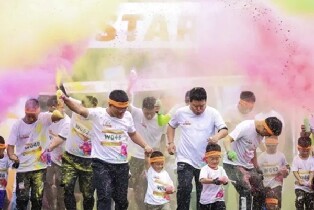 大邑稻鄉漁歌彩虹親子跑（彩虹跑門票+遊園會套票大小同價）