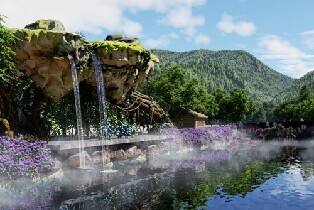 佛山九道山狂野漂流（4.8公里漂流+瀑布景觀+阿凡達水之舞演繹）