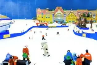 廣州熱雪奇蹟單人滑雪票（不限時初級道）