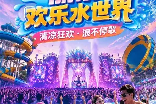 麗紫歡樂水世界（電音節專享預售單人票 電音節專享預售三人票 含玩水蹦迪飲奶茶）