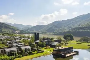廣東翡翠灣白天鵝温泉度假酒店 竹巷山景私湯温泉單卧別墅（雙早+皮划艇體驗+自行車體驗+摘果）