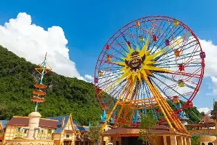 奧園英德巧克力王國樂園門票（成人票家庭2大1小門票含園區親子體驗刺激心跳項目）