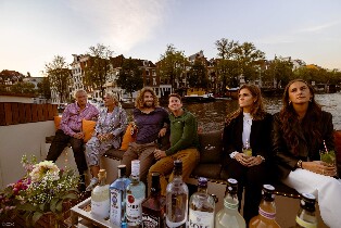 阿姆斯特丹：豪華晚間運河巡遊