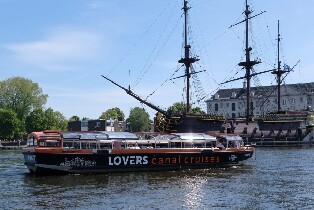 阿姆斯特丹半露天遊船體驗