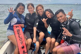 薄荷島首次水肺潛水認證體驗（PADI五星級潛水中心）