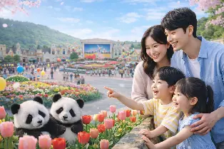 首爾愛寶樂園主題樂園50週年慶典體驗（含接送）