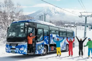 2026二世古格蘭比羅夫滑雪場6小時纜車票&往返巴士票（札幌出發 / 到達）