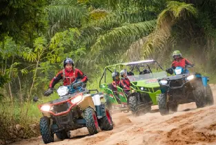 芭達雅ATV全地形車 & 越野車探險之旅（Real Offroad Tours提供）